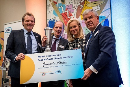 winnaar inspirerende global goals gemeente